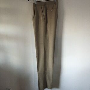Hugo-Boss Dr‎ Hook Tan Wool Gaberdine Pants